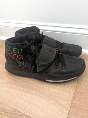 Nike Kyrie 6 Eleven Enlightenment Black BQ4630-004 Men’s Size 13 Sneaker Shoe